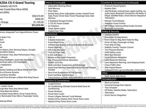 Used 2020 MAZDA CX-5 Grand Touring image 2