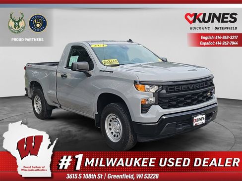 Used 2024 Chevrolet Silverado 1500 W/T w/ WT Value Package AWD/4WD image 1