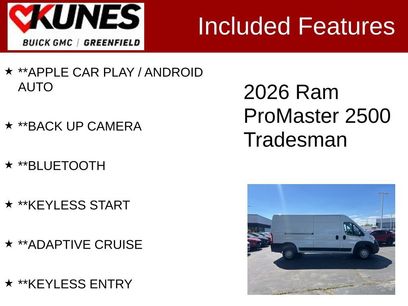 Used 2026 RAM ProMaster 2500 w/ Convenience Group