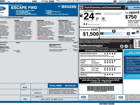 Used 2018 Ford Escape Titanium image 3