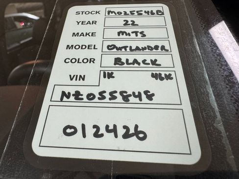 Used 2022 Mitsubishi Outlander SEL Black Edition image 28