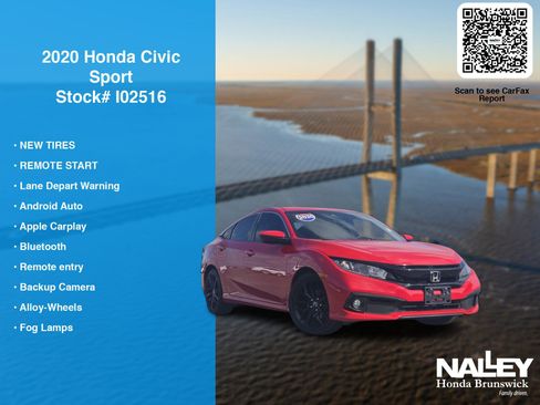 Used 2020 Honda Civic Sport image 7