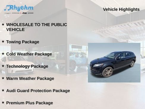 Used 2015 Audi Q7 3.0T Premium Plus w/ Premium Plus Package AWD/4WD image 6
