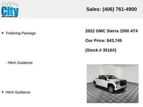 Used 2022 GMC Sierra 1500 AT4 AWD/4WD image 7