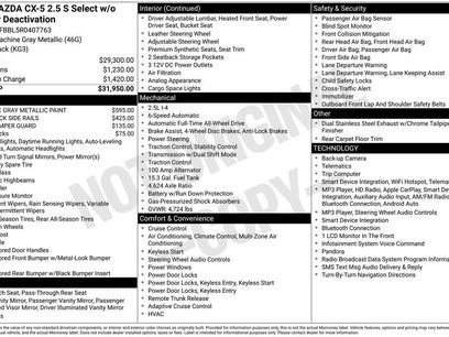 Used 2024 MAZDA CX-5 AWD 2.5 S w/ Select Package