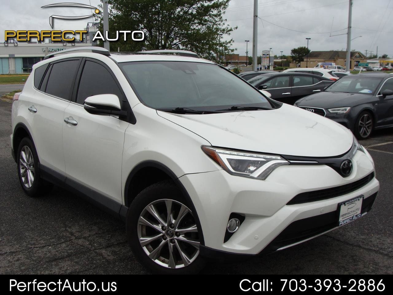 Used 2016 Toyota RAV4 Limited AWD/4WD image 1