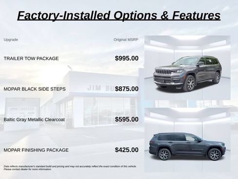 Used 2024 Jeep Grand Cherokee L Limited w/ Trailer Tow Package AWD/4WD image 2