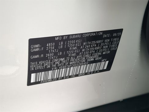 New 2025 Subaru Outback Premium w/ Popular Package #1A image 34