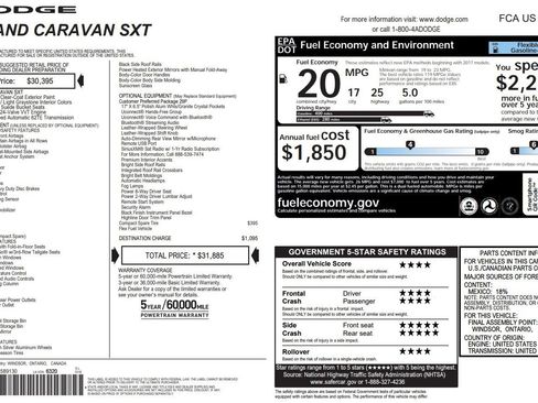 Used 2017 Dodge Grand Caravan SXT FWD image 39