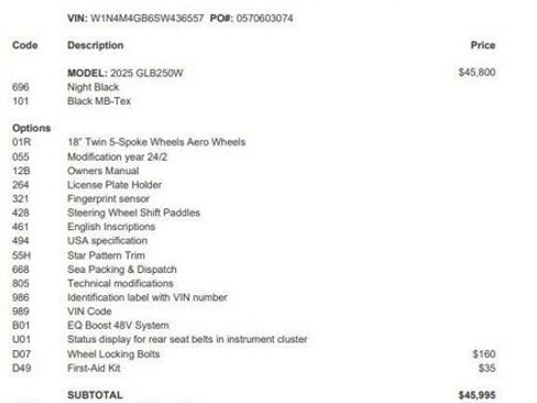 Certified 2025 Mercedes-Benz GLB 250 image 4