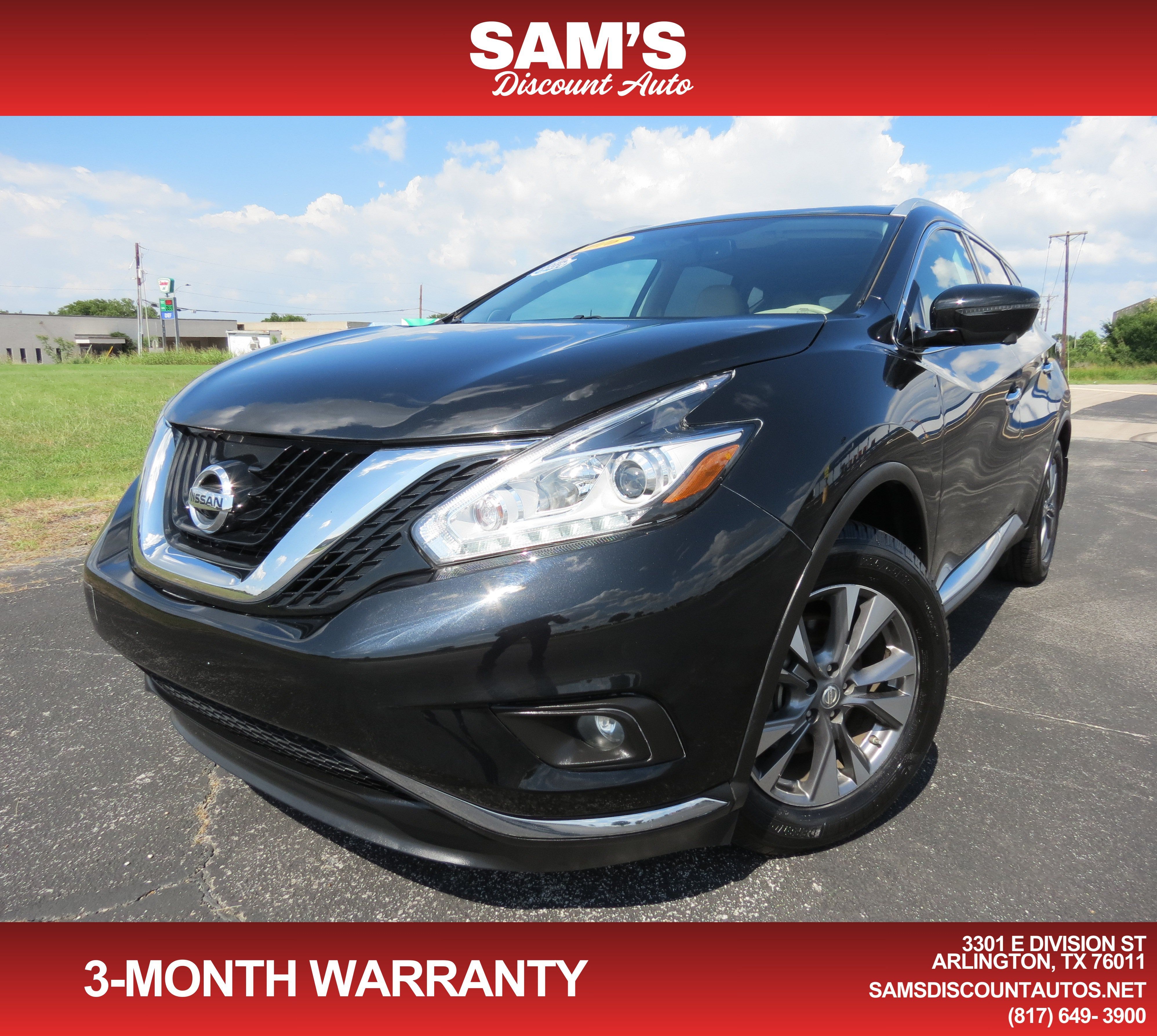 Used 2016 Nissan Murano SL w/ SL Technology Package FWD image 1