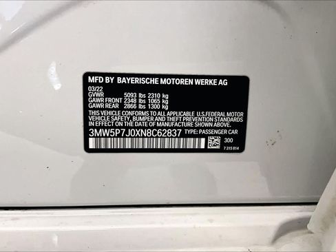 Used 2022 BMW 330e w/ M Sport Package RWD image 31
