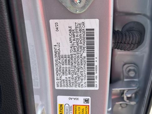 Certified 2023 Honda Accord EX image 26
