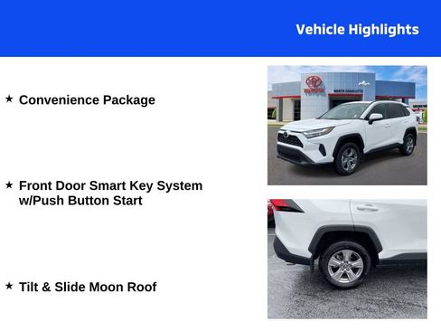 Used 2024 Toyota RAV4 XLE w/ Convenience Package FWD image 4
