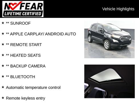 Used 2019 Ford EcoSport SE FWD image 2