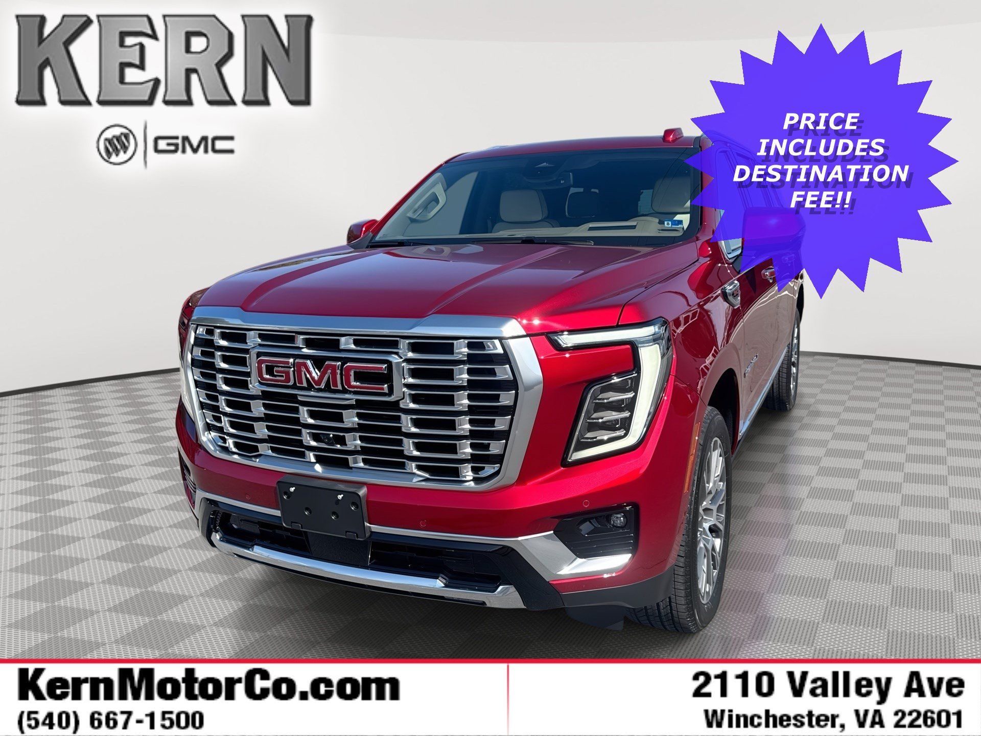 New 2026 GMC Yukon XL Denali w/ Sun & Power Step Package AWD/4WD image 1