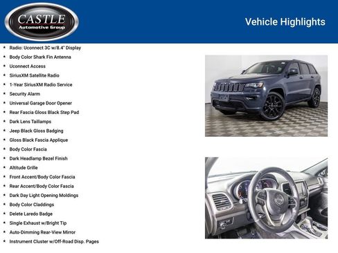 Used 2017 Jeep Grand Cherokee Altitude image 12