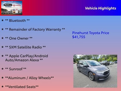 Used 2024 Honda Odyssey Elite image 16