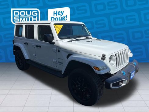 Certified 2023 Jeep Wrangler Unlimited Sahara w/ Cold Weather Group AWD/4WD image 7