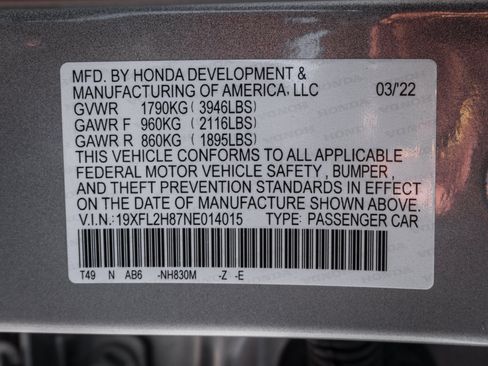 Used 2022 Honda Civic Sport image 37