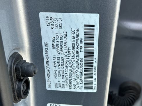 Used 2020 Honda CR-V EX-L image 34