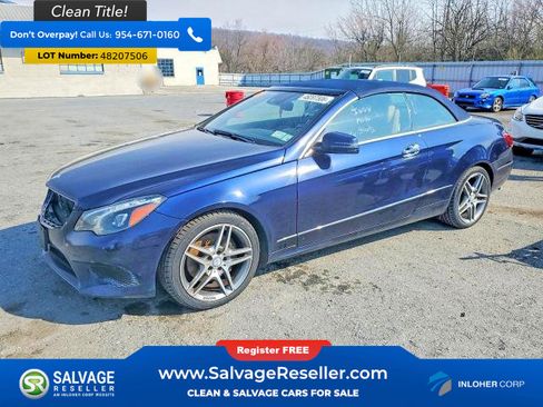 Used 2015 Mercedes-Benz E 400 Cabriolet w/ Premium 1 Package image 1