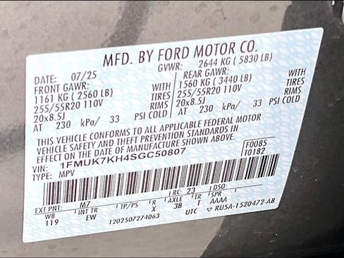 Used 2025 Ford Explorer ST-Line RWD image 34
