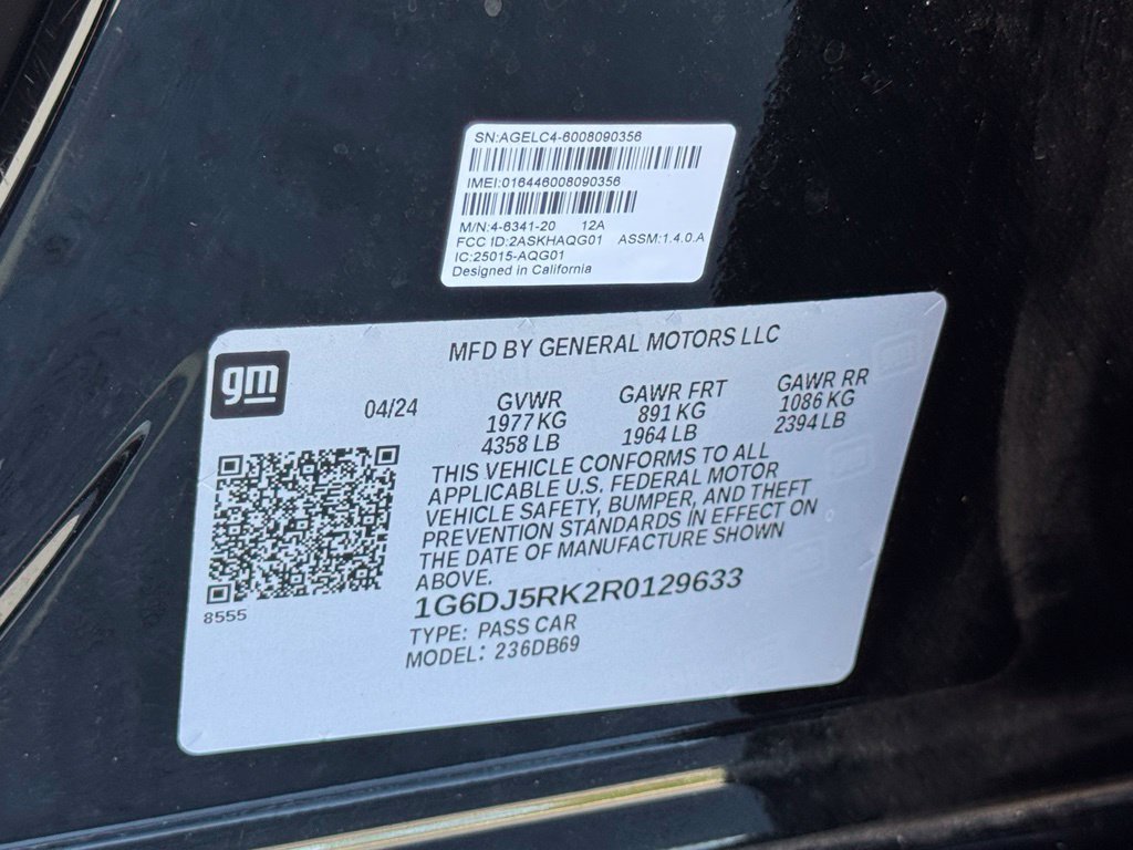 Used 2024 Cadillac CT4 Luxury w/ Sun And Sound Package RWD image 21