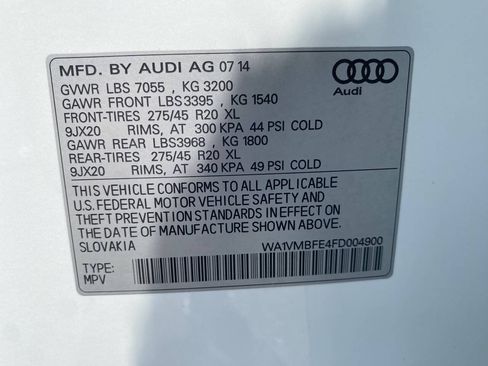 Used 2015 Audi Q7 TDI Prestige w/ Prestige Package AWD/4WD image 50