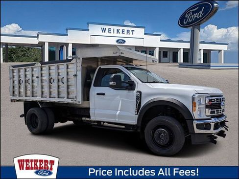 Used 2023 Ford F600 4x4 Regular Cab Super Duty w/ Snow Plow Prep Package image 1