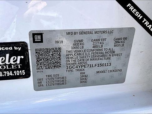 Used 2020 Chevrolet Silverado 2500 LTZ w/ LTZ Texas Edition image 19