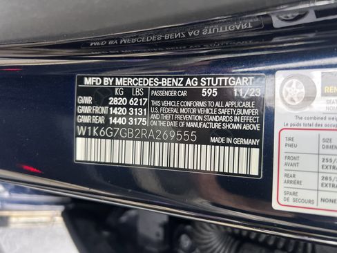Certified 2024 Mercedes-Benz S 580 4MATIC Sedan image 37
