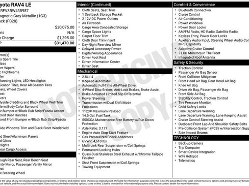 Certified 2024 Toyota RAV4 LE AWD/4WD image 26