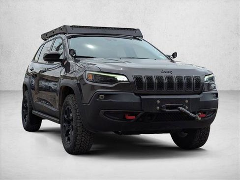 Used 2022 Jeep Cherokee Trailhawk w/ Premium Leather Package image 3