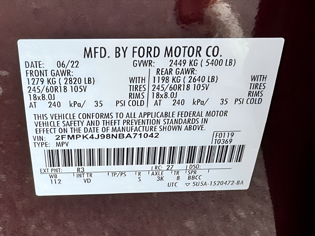 Used 2022 Ford Edge SEL w/ Convenience Package AWD/4WD image 45
