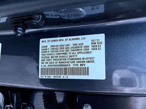 Used 2021 Honda Pilot EX-L image 19