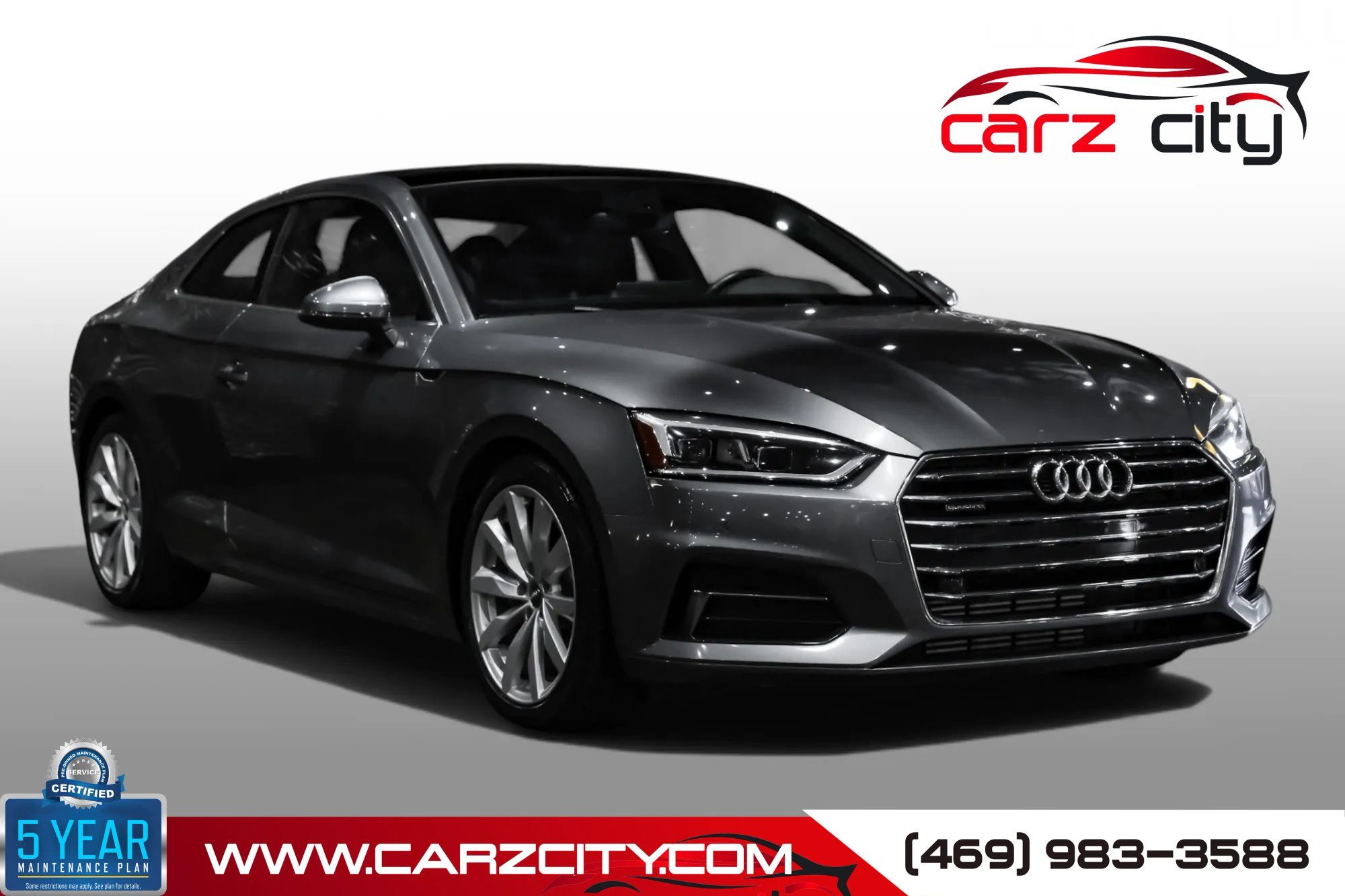 Used 2018 Audi A5 2.0T Premium Plus AWD/4WD image 1