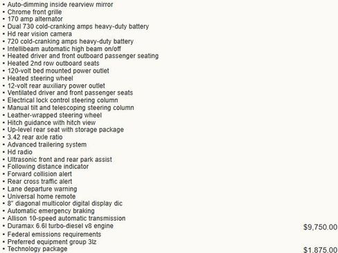 Used 2020 Chevrolet Silverado 2500 High Country w/ Technology Package image 3