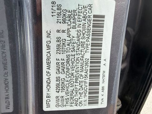 Used 2019 Honda Accord LX image 21