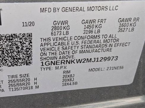 Used 2021 Chevrolet Traverse High Country image 15