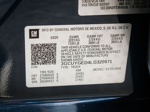 Used 2020 Chevrolet Silverado 1500 LTZ w/ LTZ Premium Package image 33