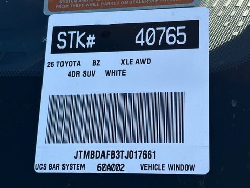 New 2026 Toyota bZ XLE image 23