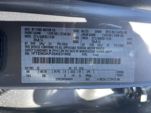Used 2025 Ford F150 STX w/ Equipment Group 200A image 33