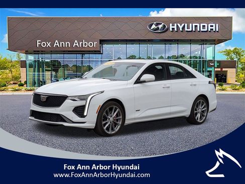 Used 2020 Cadillac CT4 V w/ Climate Package image 1