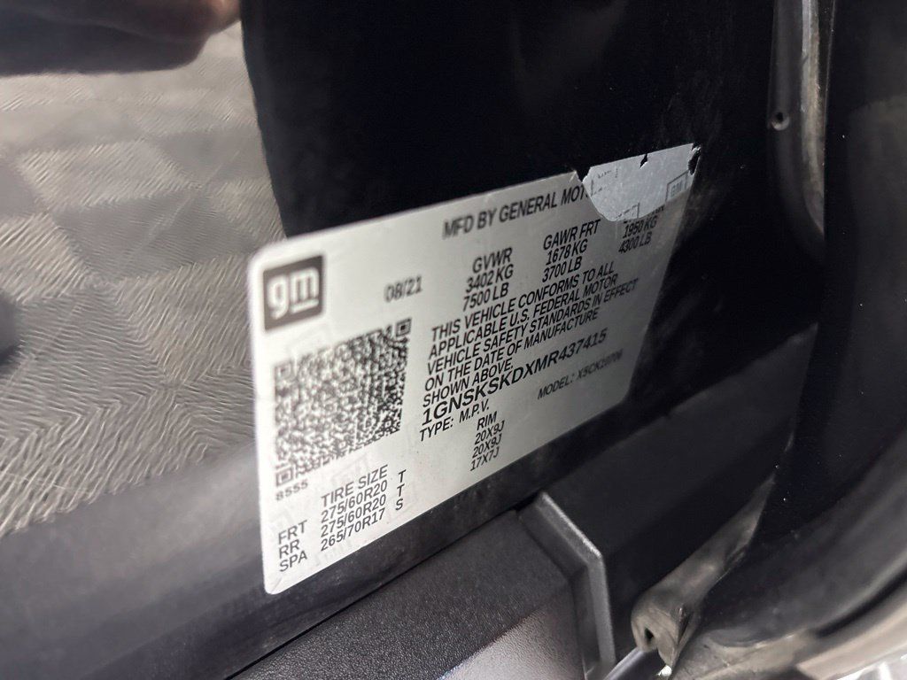 Certified 2021 Chevrolet Tahoe Premier AWD/4WD image 24