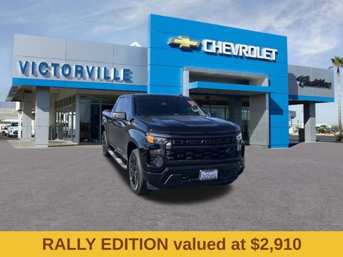 Certified 2026 Chevrolet Silverado 1500 Custom w/ Rally Edition RWD image 3