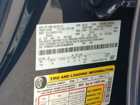 New 2027 Ford Expedition Max Platinum RWD image 76