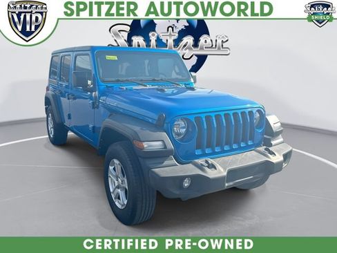 Used 2022 Jeep Wrangler Unlimited Sport AWD/4WD image 1