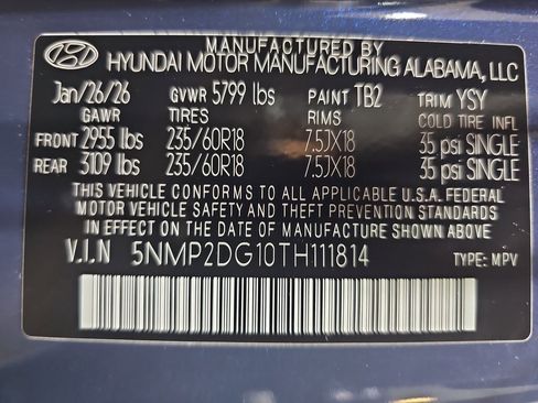 New 2026 Hyundai Santa Fe SEL image 35