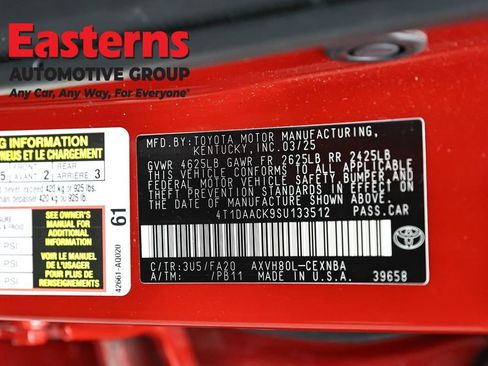 Used 2025 Toyota Camry LE FWD image 34